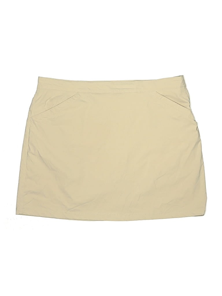 Pre-owned Eddie Bauer Skort In Tan