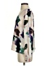 CAbi 100% Polyester Purple Ivory Long Sleeve Blouse Size XS - photo 5