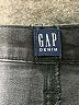 Gap Chevron-herringbone Black Jeans Size 32 waist - photo 7