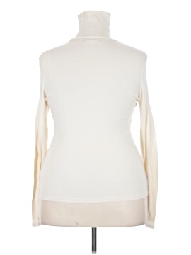 Madewell Brightside Finerib Turtleneck Long-Sleeve Tee (view 2)