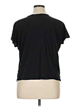 Madewell Dolman-Sleeve Crewneck Tee in Slub (view 2)