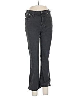 Madewell Kick Out Crop Jeans in Starkey Wash (view 1)