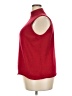 Karen Scott 100% Cotton Red Sleeveless Top Size 2X - photo 5