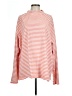 FP Movement 100% Cotton Stripes Orange Pullover Sweater Size XL - photo 1