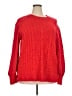 Crown & Ivy Red Pullover Sweater Size 2X - photo 1