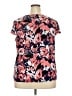 Kasper Pink Short Sleeve Top Size 2X - photo 2