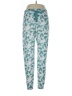 Jaclyn Intimates Print Teal Casual Pants Size L - photo 1