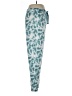 Jaclyn Intimates Print Teal Casual Pants Size L - photo 4