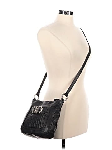 B Makowsky Leather Crossbody Bag (view 2)