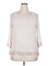 Spense Ivory 3/4 Sleeve Blouse Size XXL (estimated) - photo 1