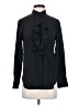 J.Crew Black Long Sleeve Blouse Size 0 - photo 1