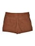 Lou & Grey Solid Brown Shorts Size XL - photo 2