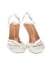 Clergerie 100% Leather White Sandals Size EU 41 1/2 - photo 2