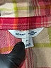 Old Navy 100% Cotton Plaid Pink 3/4 Sleeve Button-Down Shirt Size 4X - photo 7