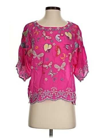 Johnny Was Short Sleeve Blouse (view 1)