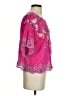 Johnny Was Pink Short Sleeve Blouse Size XS - photo 4