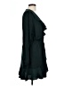Express 100% Polyester Green Casual Dress Size L - photo 4