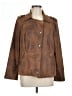Chico's 100% Polyurethane Brown Jacket Size L - photo 1