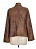 Chico's 100% Polyurethane Brown Jacket Size L - photo 2