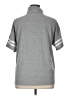 Fashion Gray Short Sleeve Top Size XL - photo 2