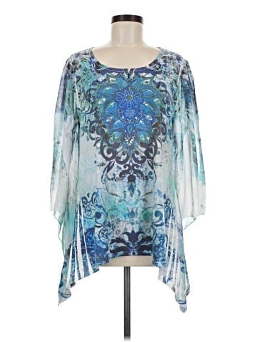 Cal Style 3/4 Sleeve T-Shirt (view 1)