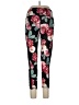 Ideology Floral Black Yoga Pants Size L - photo 2