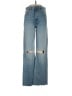 Zara Hearts Blue Jeans Size 6 - photo 1