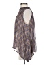 Love 21 100% Polyester Blue Sleeveless Blouse Size 8 - photo 5
