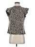 THML Animal Print Gray Sleeveless Blouse Size XS - photo 1