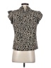 THML Animal Print Gray Sleeveless Blouse Size XS - photo 2