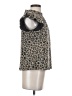 THML Animal Print Gray Sleeveless Blouse Size XS - photo 4