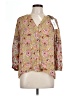 BA&SH Paisley Yellow 3/4 Sleeve Blouse Size Lg (3) - photo 1