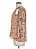 BA&SH Paisley Yellow 3/4 Sleeve Blouse Size Lg (3) - photo 5