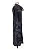 FRAME 100% Silk Stripes Blue Casual Dress Size S - photo 4