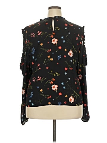 Attention Long Sleeve Blouse (view 2)