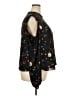 Attention 100% Polyester Black Long Sleeve Blouse Size XXL - photo 4