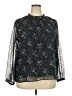 Ann Taylor LOFT 100% Polyester Black 3/4 Sleeve Blouse Size XXL - photo 1