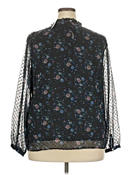 Ann Taylor LOFT 3/4 Sleeve Blouse (view 2)