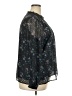 Ann Taylor LOFT 100% Polyester Black 3/4 Sleeve Blouse Size XXL - photo 4