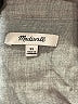 Madewell Gray Long Sleeve Button-Down Shirt Size XS - photo 7