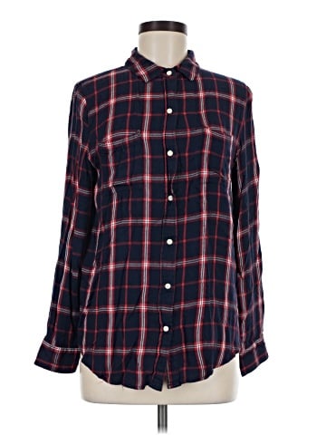 Banana Republic Factory Store Long Sleeve Button-Down Shirt (view 1)