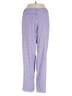 Adidas Checkered-gingham Purple Casual Pants Size 2 - photo 1