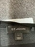 St. John Black Long Sleeve Blouse Size L - photo 7