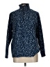 Lands' End 100% Polyester Blue Track Jacket Size L (petite) - photo 1
