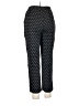 Hem & Thread 100% Polyester Polka Dots Black Casual Pants Size 14 - photo 2