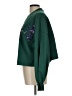 Peach Love Graphic Green Pullover Sweater Size L - photo 5
