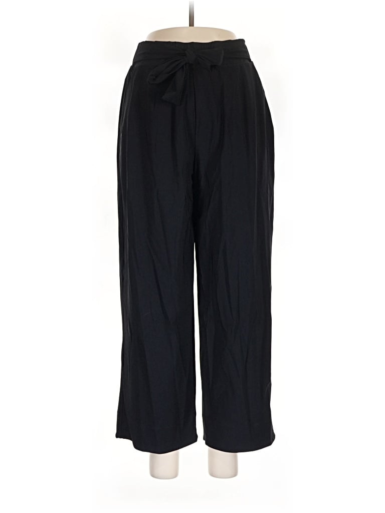 ADAY Casual Pants - High Rise: Black Bottoms - Size Medium