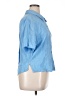 White Stag 100% Rayon Blue Short Sleeve Blouse Size XL - photo 4