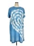 Pixie Lady Tie-dye Blue Casual Dress Size 2X - photo 1