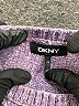DKNY 100% Polyester Tweed Purple Pullover Sweater Size 2T - photo 3